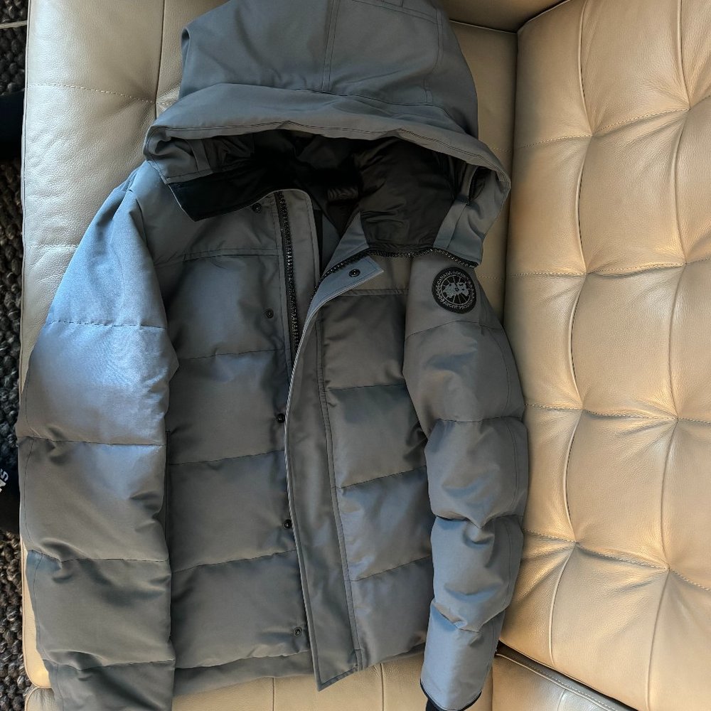Canada Goose Macmillan Parka Black Label Mens S